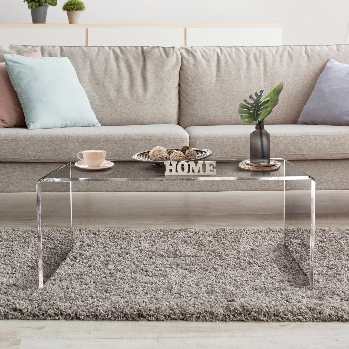 Waterfall Coffee Table Large - Stauber Furnishings